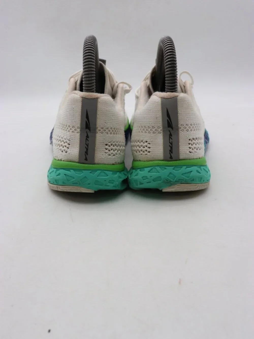 Altra Escalante Racer Women's Size 6 White Blue Green Running Shoes Sneakers